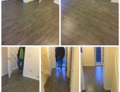 Laminate flooring collage