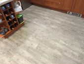 LVT fitted in a kitchen