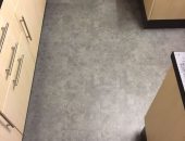 LVT fitted in a kitchen